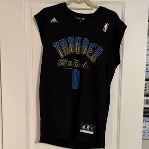 Adidas Russell Westbrook Oklahoma City Thunder Finals Jersey